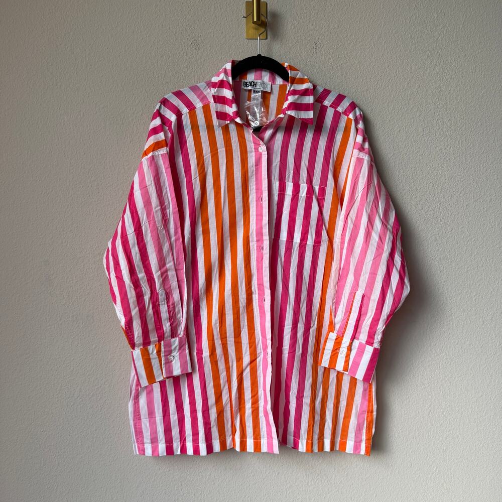 Beach Riot Alexa Top in Sunset Stripes Size S/M - Picture 2 of 4